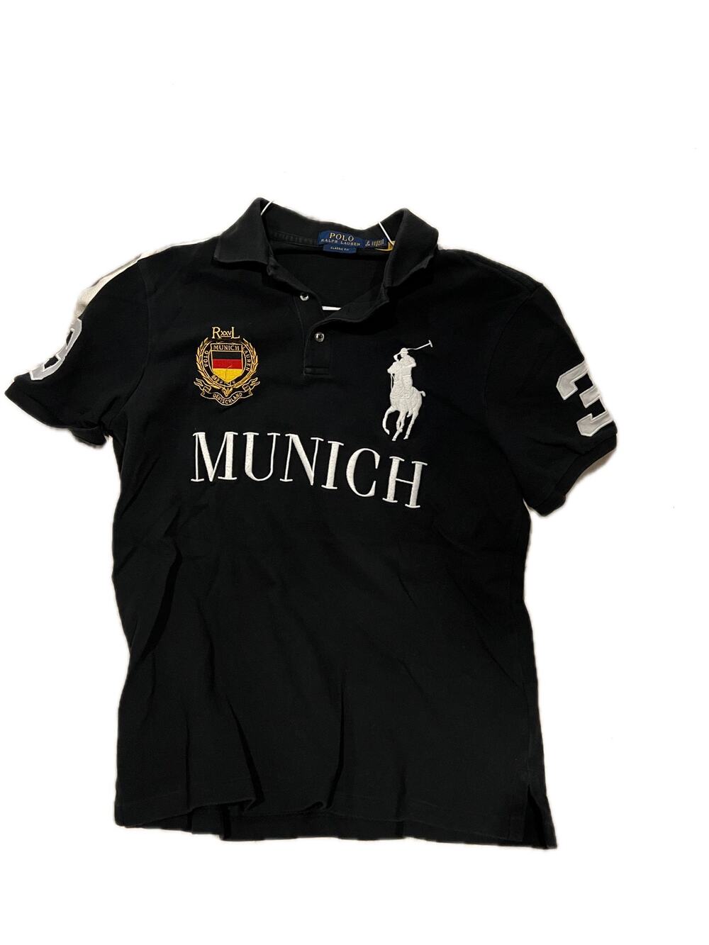 Polo Ralph Lauren Shirt Munich Germany 3 Big Pony Mens Small